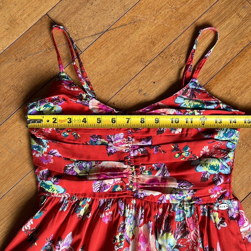Red Roxy Mini Dress - S - Picture 4 of 10